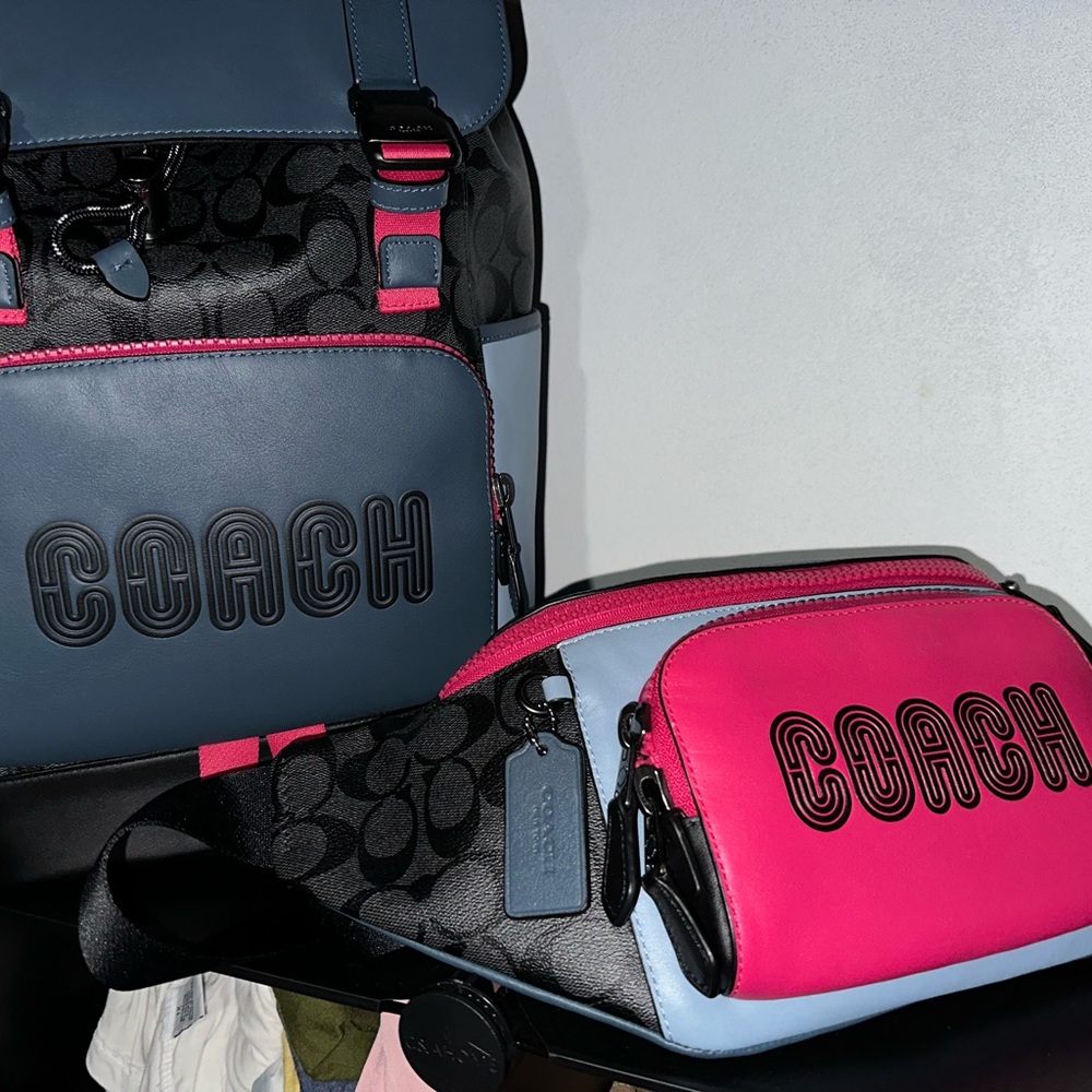 Coach Backpack and matching Belt Bag